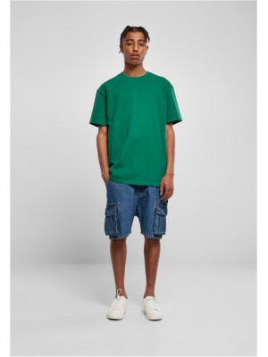 Мъжка изчистена тениска в зелен цвят Urban Classics green