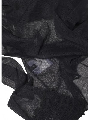 Черна блуза от два пласта Urban Classics