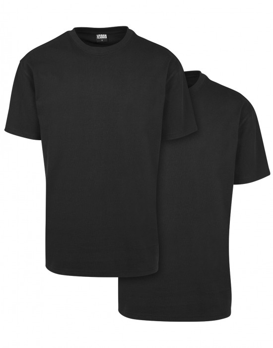 Комплект два броя тениски в черно Urban Classics, Urban Classics, Тениски - Complex.bg