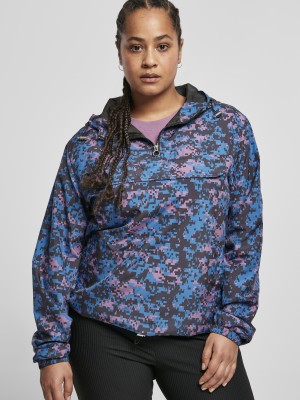 Дамско яке в камуфлаж Urban Classics duskviolet