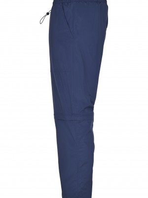 Мъжки спортни панталони в тъмносиньо Urban Classics Zip Away Track 