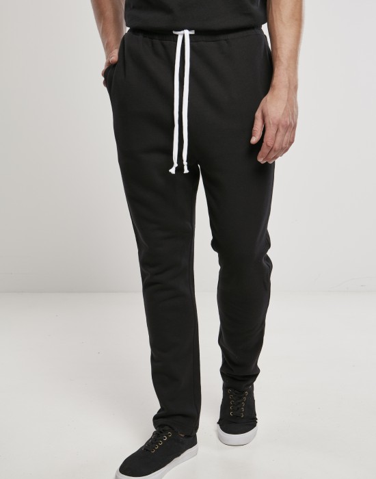 Мъжко черно долнище от органичен памук Urban Classics Low Crotch, Urban Classics, Долнища - Complex.bg