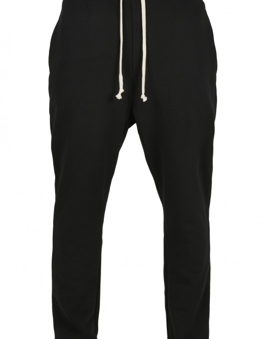 Мъжко черно долнище от органичен памук Urban Classics Low Crotch, Urban Classics, Долнища - Complex.bg