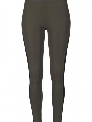 Дамски клин Urban Classics Camo Striped darkoliveblackcamo