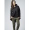  Дамско яке в черно от Urban Classics Ladies Sherpa Lined Cotton Parka 