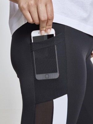 Дамски клин с бели ивици Urban Classics Дамски клин с бели ивици Urban Classics