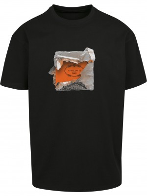 Мъжка тениска в черно Мister Tee Apollo II Oversize