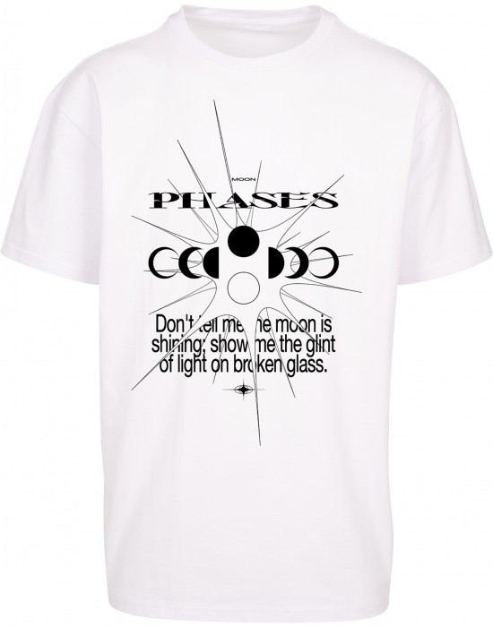 Мъжка тениска в бяло Мister Tee Moon Phases, Mister Tee, Тениски - Complex.bg