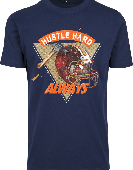 Мъжка тениска в синьо Mister Tee Hustle Hard Always, Mister Tee, Тениски - Complex.bg