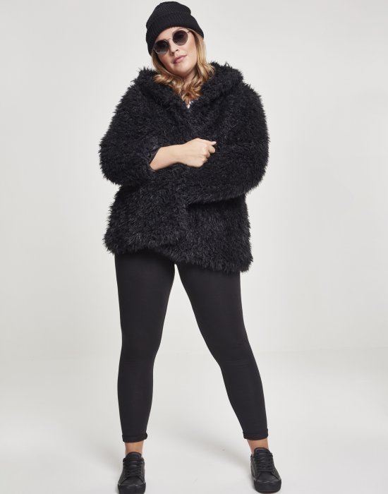 Купи Дамско палто Urban Classics Teddy в черен цвят, Urban Classics, Якета онлайн - Complex.bg Дамско палто Urban Classics Teddy в черен цвят, Urban Classics, Якета - Complex.bg