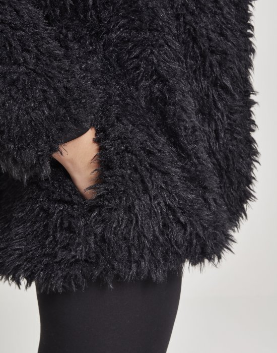 Купи Дамско палто Urban Classics Teddy в черен цвят, Urban Classics, Якета онлайн - Complex.bg Дамско палто Urban Classics Teddy в черен цвят, Urban Classics, Якета - Complex.bg
