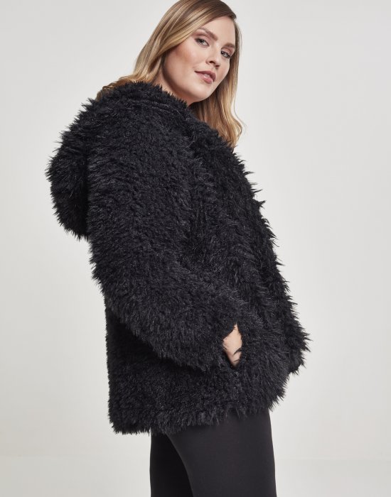 Купи Дамско палто Urban Classics Teddy в черен цвят, Urban Classics, Якета онлайн - Complex.bg Дамско палто Urban Classics Teddy в черен цвят, Urban Classics, Якета - Complex.bg