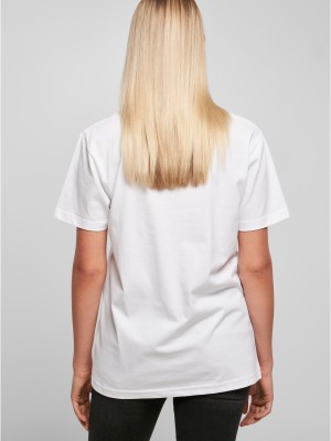 Дамска тениска в бяло Mister Tee Peace Sign 