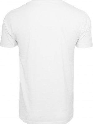 Мъжка тениска в бяло Mister Tee Easy Sign 
