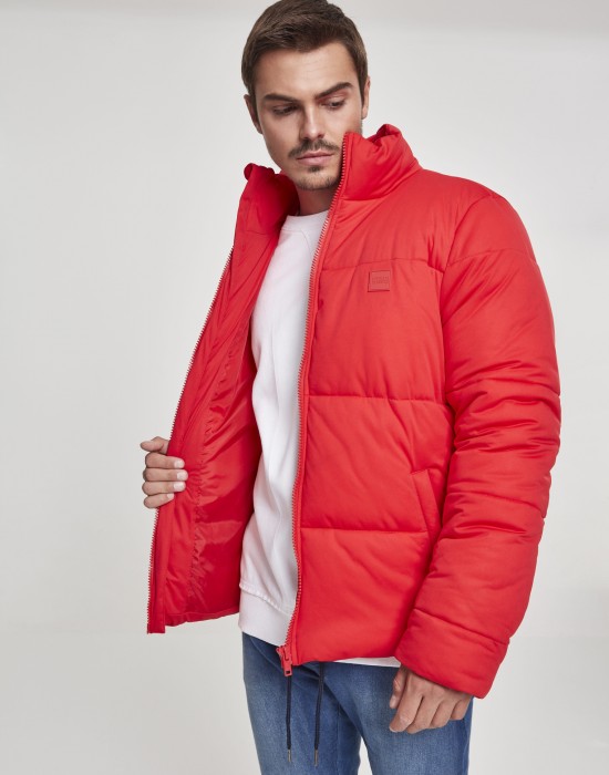 Мъжко яке в червено от Urban Classics Boxy Puffer, Urban Classics, Мъже - Complex.bg