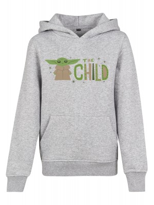 Детски суичър в сиво Mister Tee Mandalorian The Child 