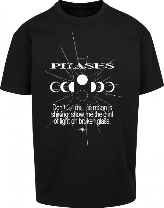 Мъжка тениска в черно Mister Tee Moon Phases, Mister Tee, Тениски - Complex.bg