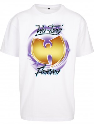 Мъжка тениска в бяло Mister Tee Wu-Tang Forever 
