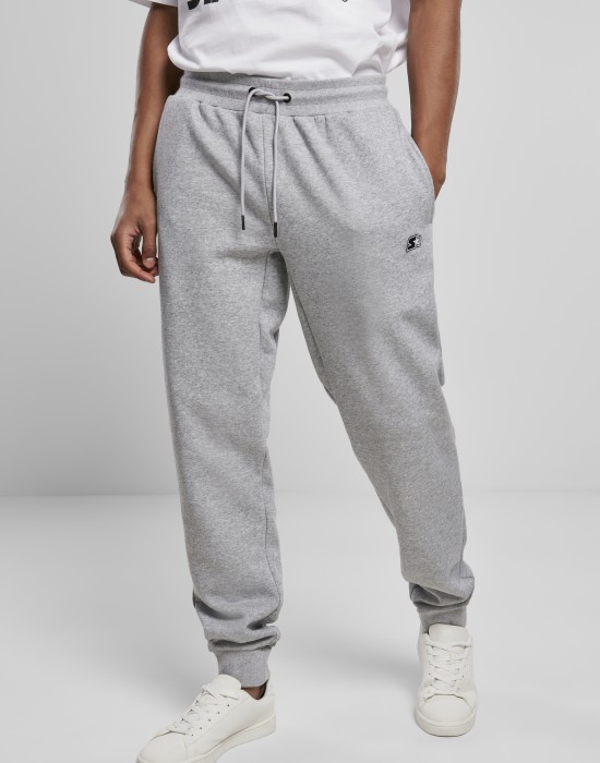 Мъжко долнище в сив цвят Starter Essential Sweatpants, STARTER, Долнища - Complex.bg