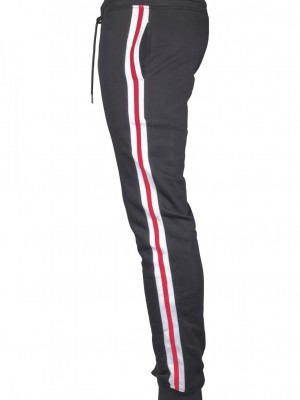 Мъжко спортно долнище Urban Classics blkwhtfirered