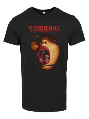 Мъжка тениска в черно Merchcode Scorpion Tongue