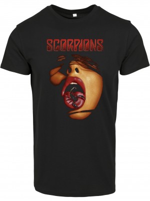 Мъжка тениска в черно Merchcode Scorpion Tongue