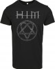 Мъжка тениска в черно Merchcode Him Ornate Heartagram, MERCHCODE, Тениски - Complex.bg