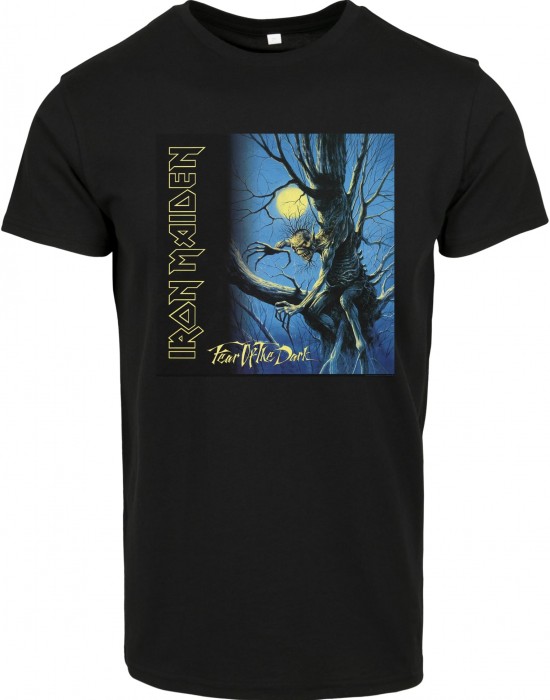 Мъжка тениска в черно Merchcode Iron Maiden Fear Of The Dark, MERCHCODE, Тениски - Complex.bg