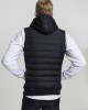 Мъжка жилетка без ръкави в черно Urban Classics Small Bubble Hooded Vest, Urban Classics, Якета - Complex.bg