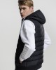 Мъжка жилетка без ръкави в черно Urban Classics Small Bubble Hooded Vest, Urban Classics, Якета - Complex.bg