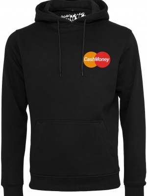 Мъжки суичър в черно Turn Up CashMoney
