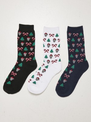 Три броя коледни чорапи Urban Classics