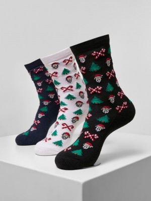 Три броя коледни чорапи Urban Classics