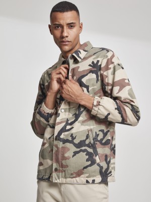 Мъжко камуфлажно яке Urban Classics wood camo