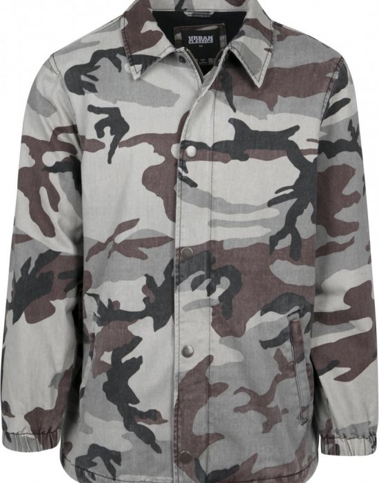 Мъжко камуфлажно яке Urban Classics grey camo, Urban Classics, Якета Пролет / Есен - Complex.bg