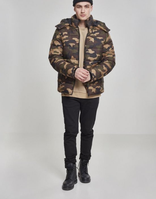 Мъжко зимно яке Urban Classics woodcamo, Urban Classics, Зимни якета - Complex.bg