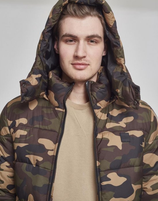 Мъжко зимно яке Urban Classics woodcamo, Urban Classics, Зимни якета - Complex.bg
