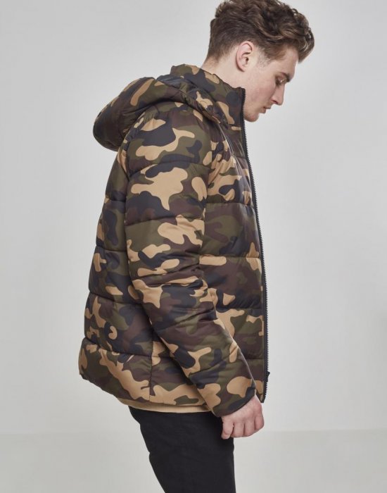 Мъжко зимно яке Urban Classics woodcamo, Urban Classics, Зимни якета - Complex.bg