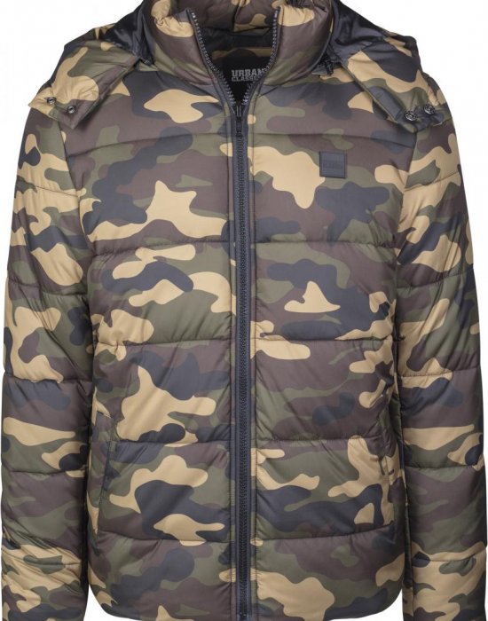 Мъжко зимно яке Urban Classics woodcamo, Urban Classics, Зимни якета - Complex.bg