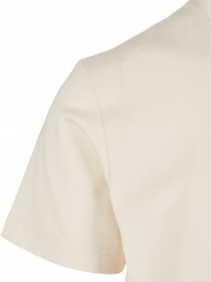 Мъжка тениска в бежово Urban Classics Basic  Мъжка тениска в бежово Urban Classics Basic