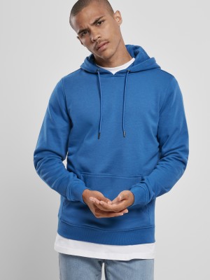 Мъжки суичър в синьо Urban Classics Basic Terry