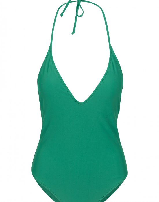Цял бански костюм в зелен цвят Urban Classics fresh green, Urban Classics, Бански - Complex.bg