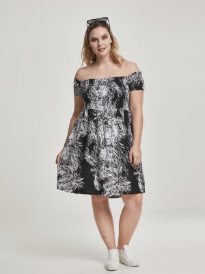 Мини рокля с голи рамене Urban Classics limb