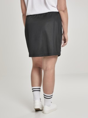 Черна спортна пола Urban Classics blk/wht/blk