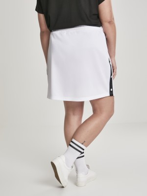 Бяла спортна пола Urban Classics blk/wht/blk