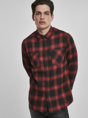 Мъжка карирана риза Urban Classics Checked Flanell 