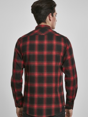 Мъжка карирана риза Urban Classics Checked Flanell 