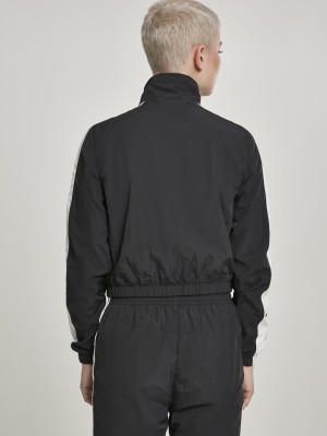 Дамско късо горнище Urban Classics blk/wht Дамско късо горнище Urban Classics blk/wht