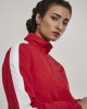 Дамско късо горнище Urban Classics red/wht в червен цвят, Urban Classics, Якета - Complex.bg