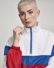 Дамско спортно горнище Urban Classics white/firered/brightblue, Urban Classics, Якета - Complex.bg